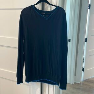 Oakley Black V-Neck Sweater